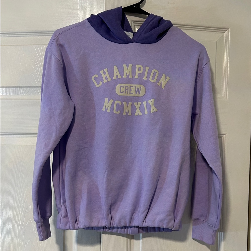 Champion Lavender Crew Hoodie